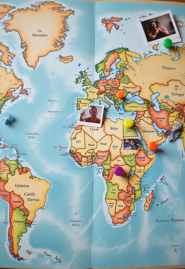 25+ 18th Birthday Scrapbook Ideas for a Special Milestone 1 25+ 18th Birthday Scrapbook Ideas for a Special Milestone - 1. Adventure Map Theme