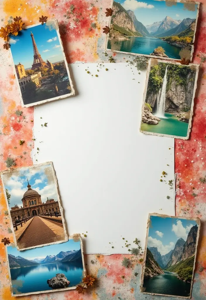 25+ 18th Birthday Scrapbook Ideas for a Special Milestone 56 25+ 18th Birthday Scrapbook Ideas for a Special Milestone - 14. Scrapbooking with Travel Postcards