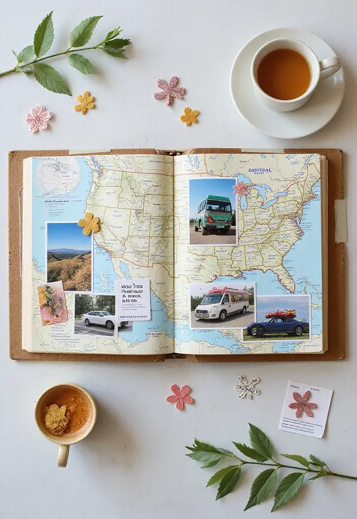 25+ 18th Birthday Scrapbook Ideas for a Special Milestone 36 25+ 18th Birthday Scrapbook Ideas for a Special Milestone - 8. Summer Road Trip Adventures