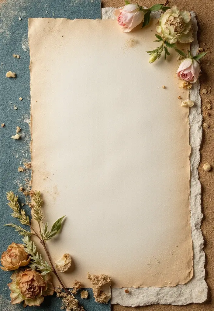 25+ Aesthetic Scrapbook Ideas That Are Pinterest-Perfect - 6. Layering Textures