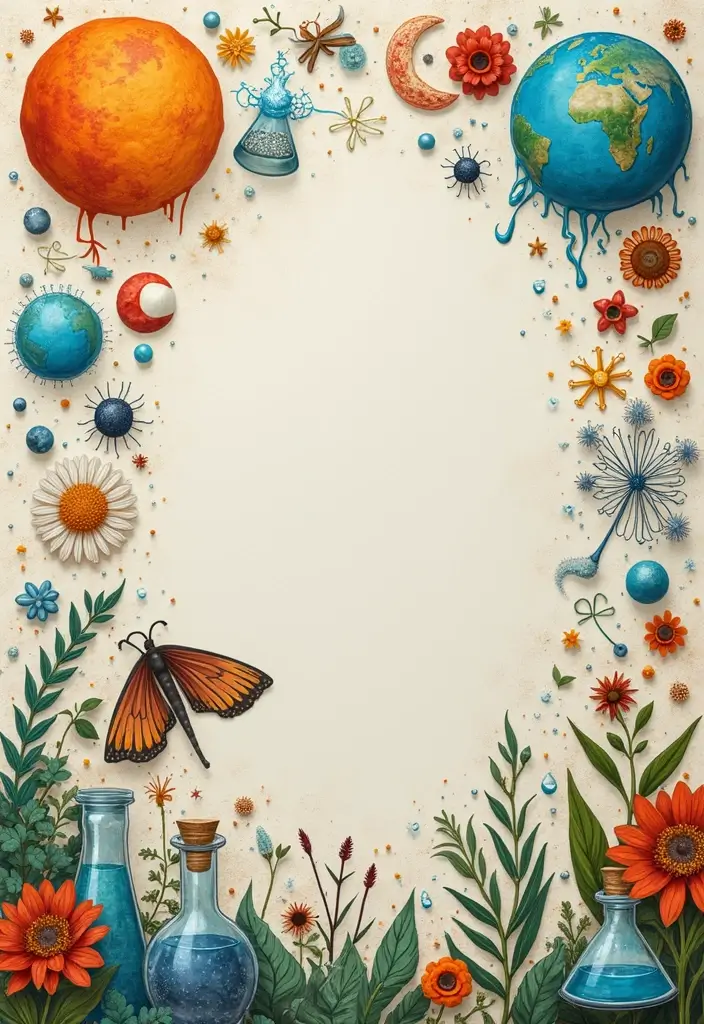 25+ “All About Me” Scrapbook Ideas for a Personal Touch - 20. Fun with Science