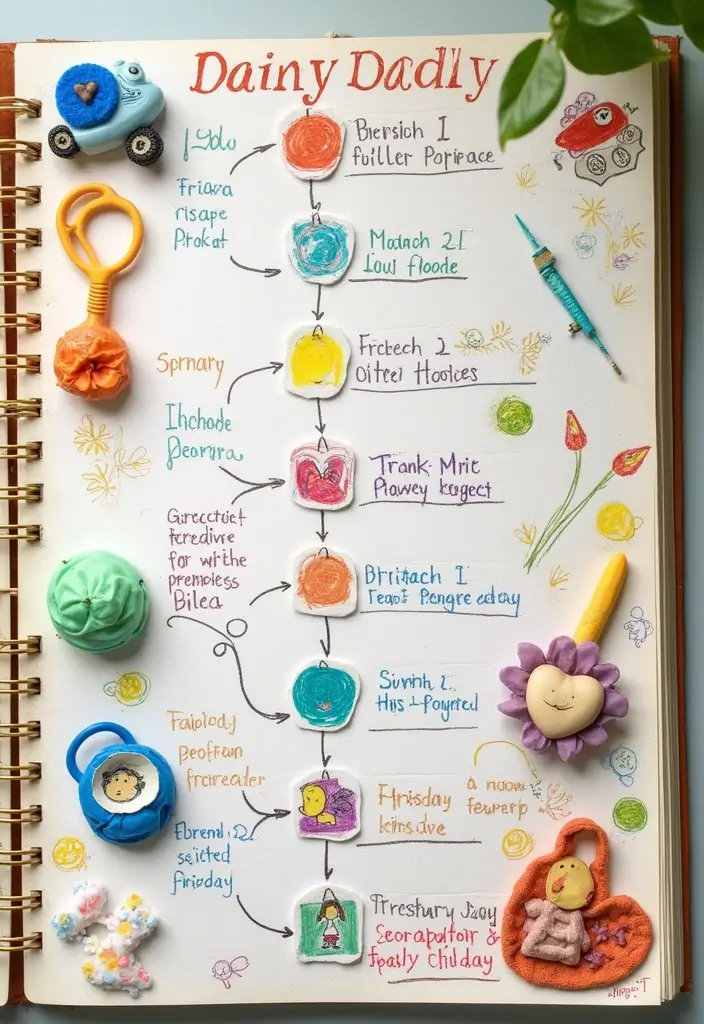 25+ “All About Me” Scrapbook Ideas for a Personal Touch - 4. A Day in My Life