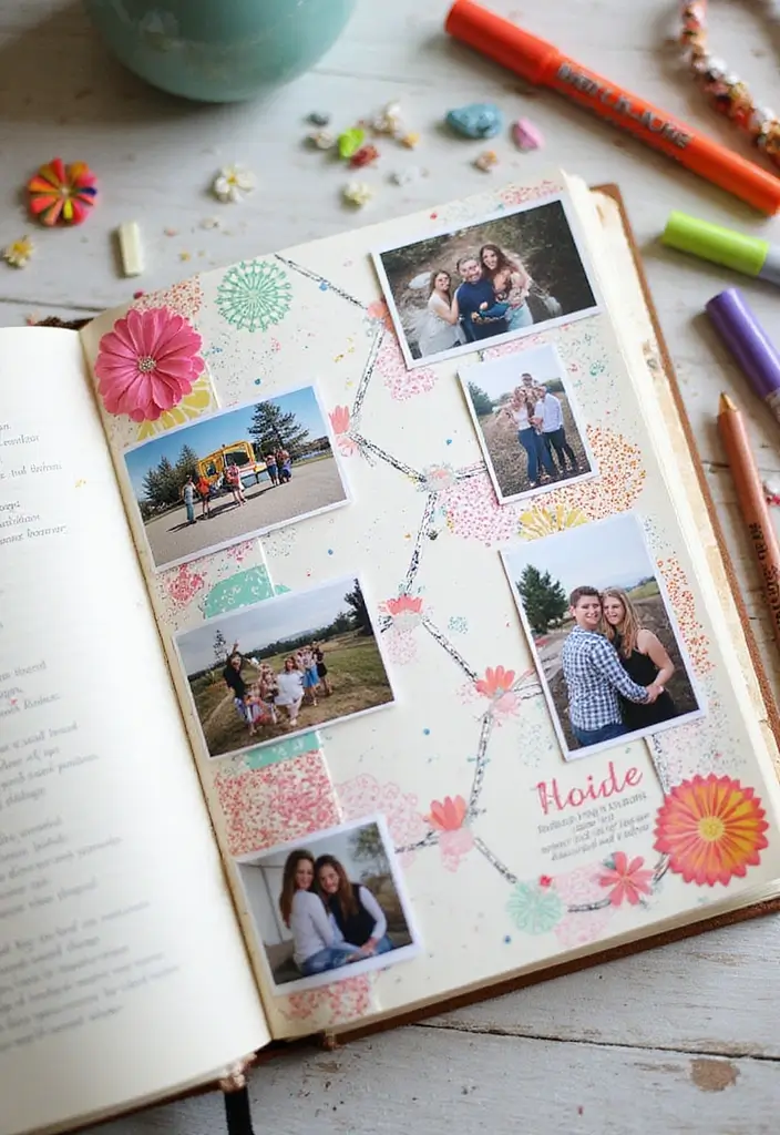 25+ Anniversary Scrapbook Ideas to Relive Your Love Story - 1. Love Timeline