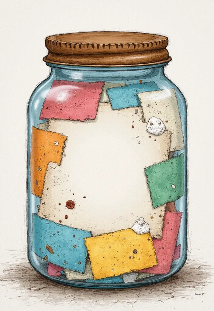 25+ Anniversary Scrapbook Ideas to Relive Your Love Story - 12. Memory Jar