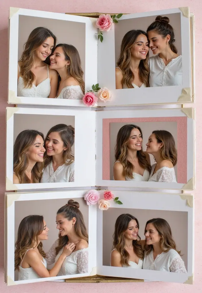 25+ Bachelorette Scrapbook Ideas for Fun Bridal Memories - 15. Tender Moments