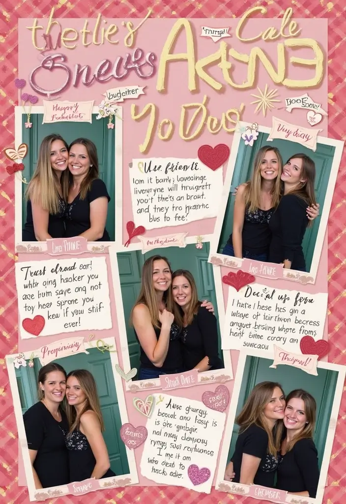 25+ Bachelorette Scrapbook Ideas for Fun Bridal Memories - 18. Celebration Shoutouts