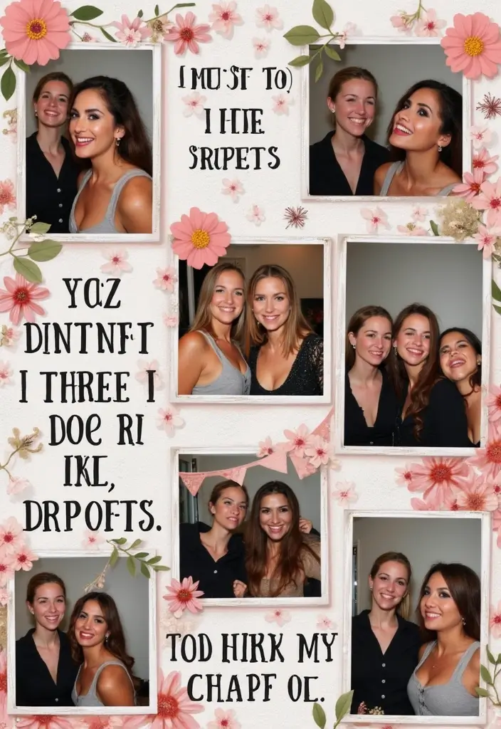 25+ Bachelorette Scrapbook Ideas for Fun Bridal Memories - 21. Sassy & Funny Moments