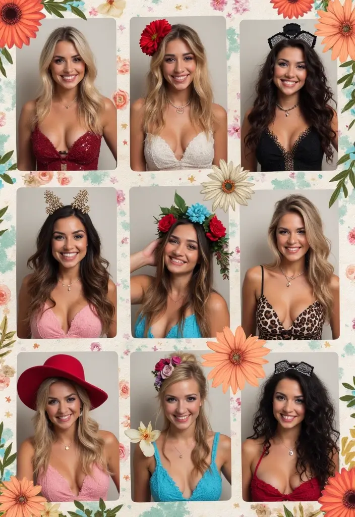 25+ Bachelorette Scrapbook Ideas for Fun Bridal Memories - 9. Themed Dress-Up Photos