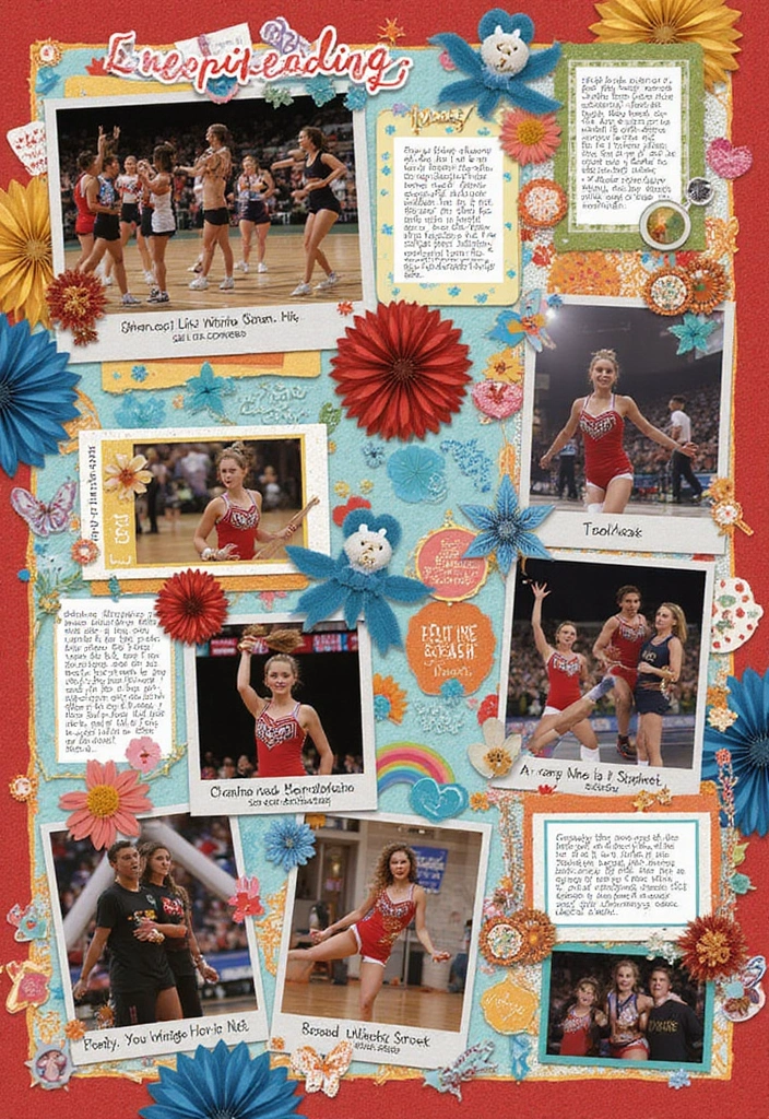 25+ Cheer Scrapbook Ideas Full of Spirit and Energy - 20. Cheerleading in Pop Culture