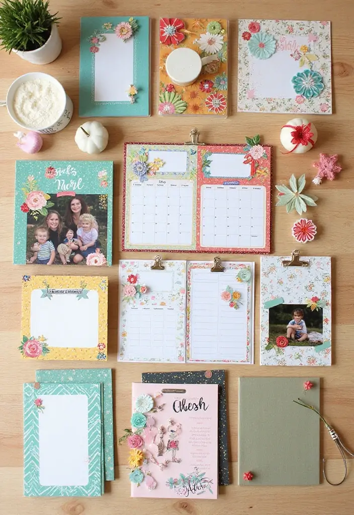 25+ Childhood Scrapbook Ideas That Bring Back Sweet Memories - 10. Scrapbook Calendar