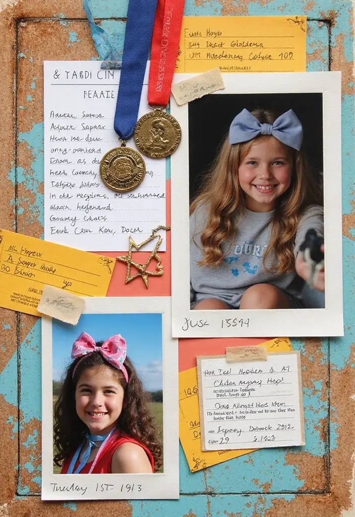 25+ Childhood Scrapbook Ideas That Bring Back Sweet Memories - 16. Theme Your Pages Around Hobbies