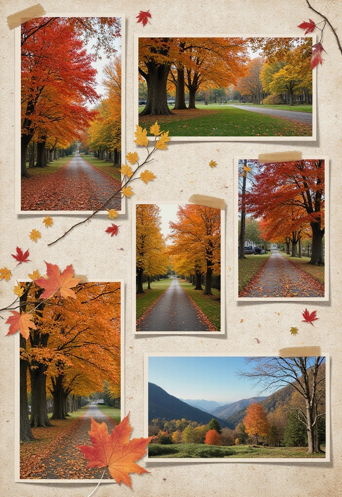 25+ Childhood Scrapbook Ideas That Bring Back Sweet Memories - 23. Seasonal Pages