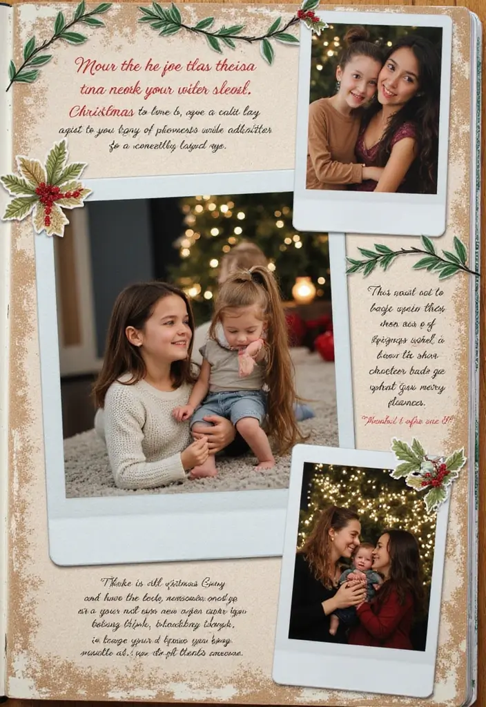 25+ Christmas Scrapbook Ideas to Treasure Holiday Memories - 10. Christmas Eve Memories