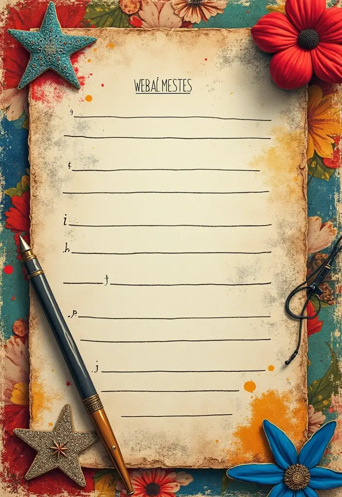 25+ Concert Scrapbook Ideas for Music Lovers - 12. Colorful Journaling