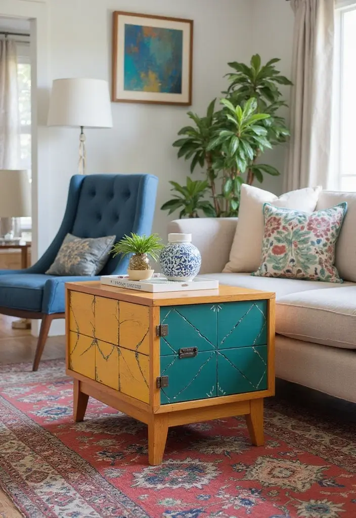 25+ DIY Painting Ideas for Every Room in Your Home - 10. Painted Furniture