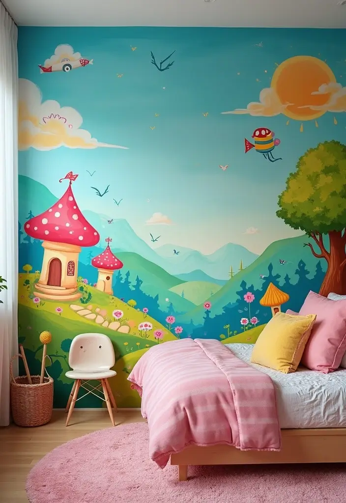 25+ DIY Painting Ideas for Every Room in Your Home - 12. Personalized Murals