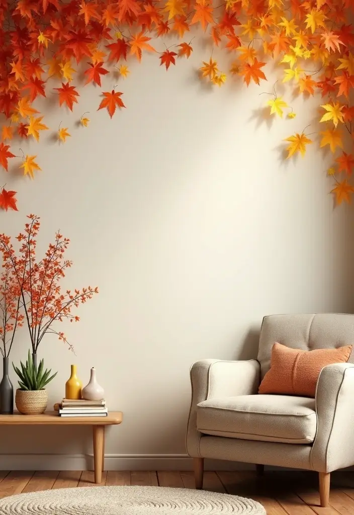 25+ DIY Painting Ideas for Every Room in Your Home - 16. Seasonal Themed Walls
