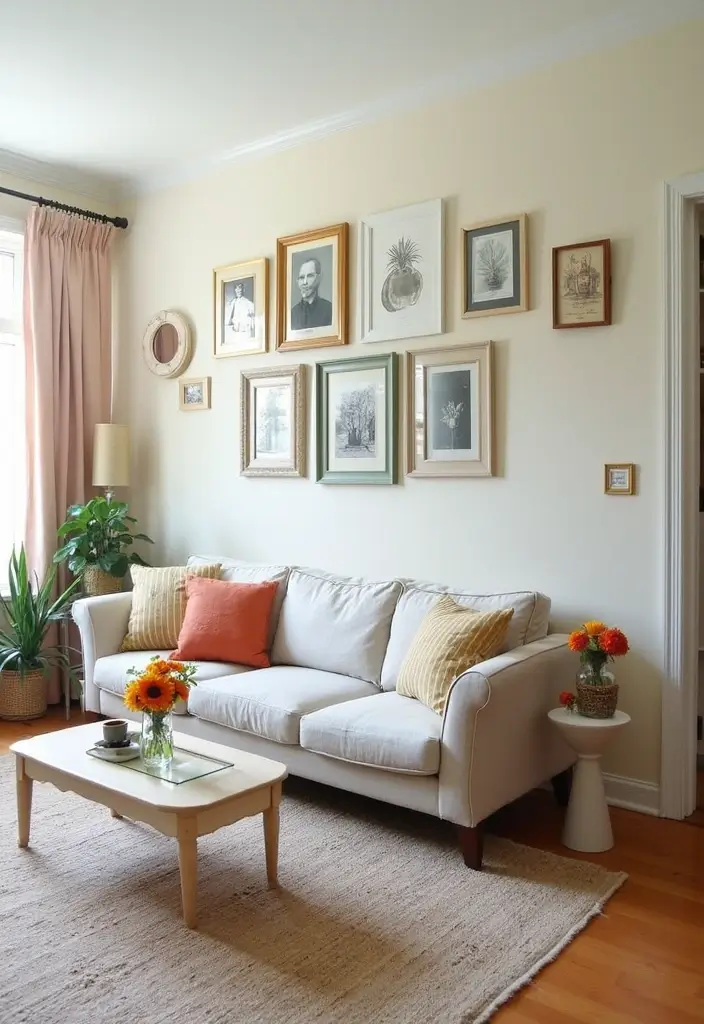 25+ DIY Painting Ideas for Every Room in Your Home - 21. Mini Wall Gallery