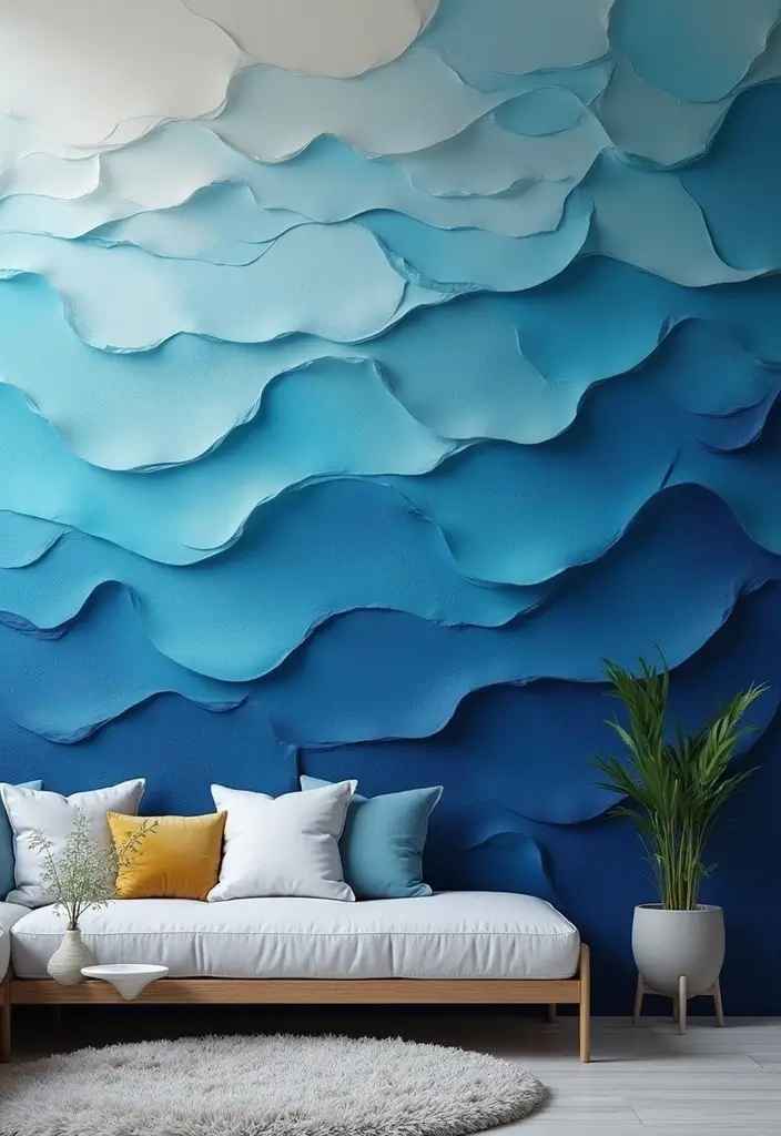 25+ DIY Painting Ideas for Every Room in Your Home - 23. Layered Paint Techniques