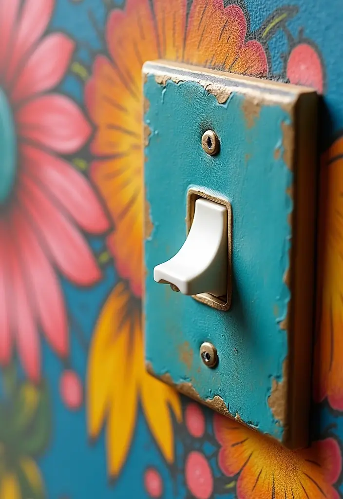 25+ DIY Painting Ideas for Every Room in Your Home - 24. Painted Light Switch Covers