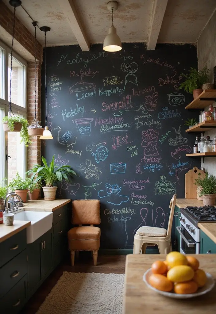 25+ DIY Painting Ideas for Every Room in Your Home - 3. Chalkboard Paint
