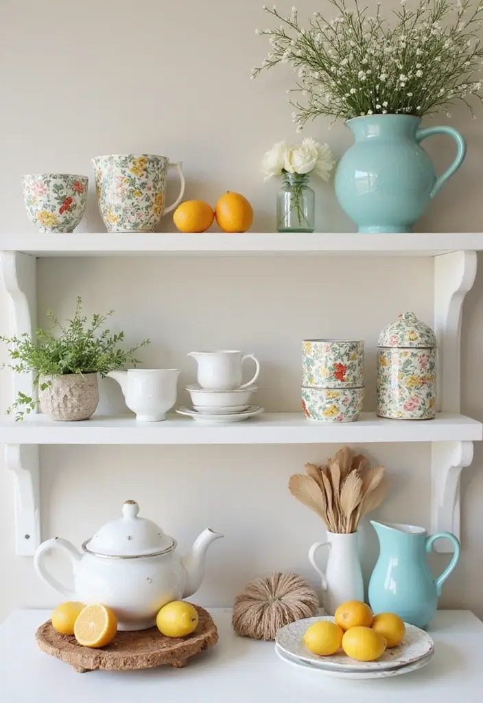 25+ DIY Shelf Painting Ideas for Easy Home Upgrades - 11. Seasonal Themes