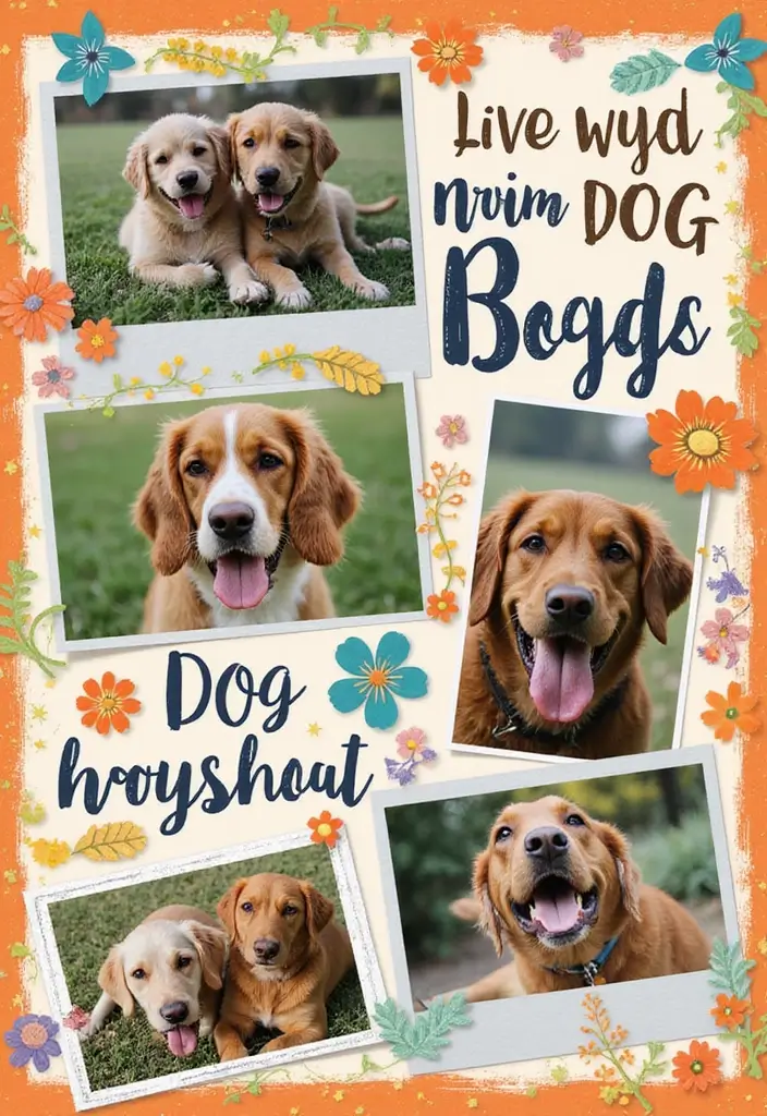 25+ Dog Scrapbook Ideas to Celebrate Your Furry Friend - 10. Dog Friends and Playdates