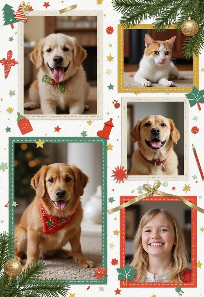 25+ Dog Scrapbook Ideas to Celebrate Your Furry Friend - 19. Special Moments and Holidays