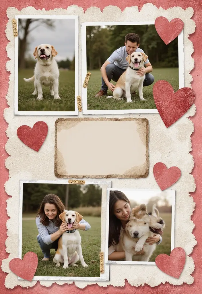 25+ Dog Scrapbook Ideas to Celebrate Your Furry Friend - 21. Dog and Owner Bonding Activities