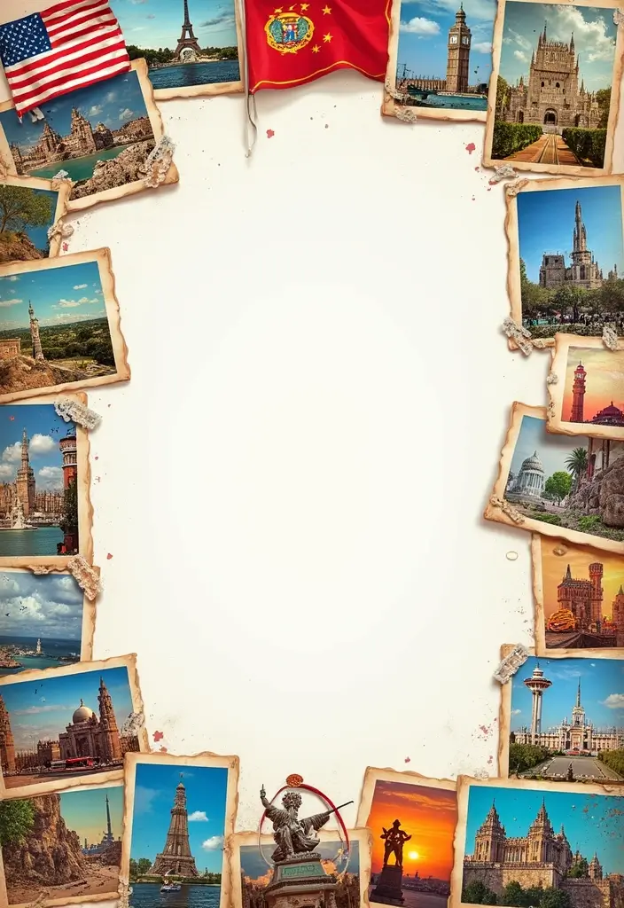 25+ Family Scrapbook Ideas That Capture Every Moment - 16. Travel Themes Around the World