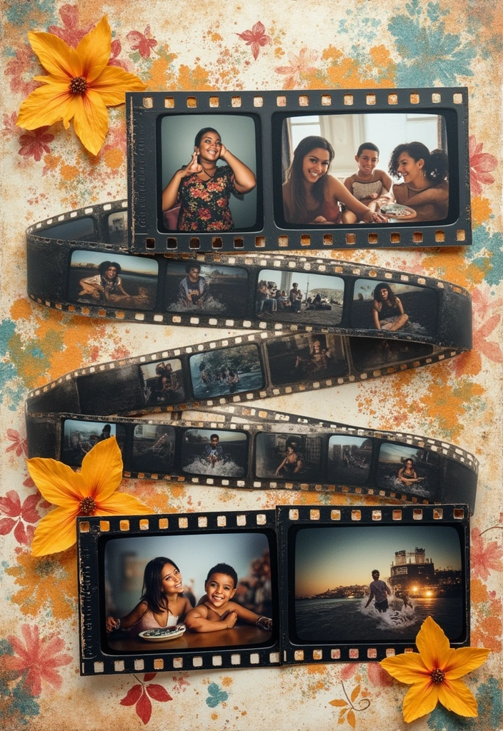 25+ Family Scrapbook Ideas That Capture Every Moment - 19. Memories in Motion