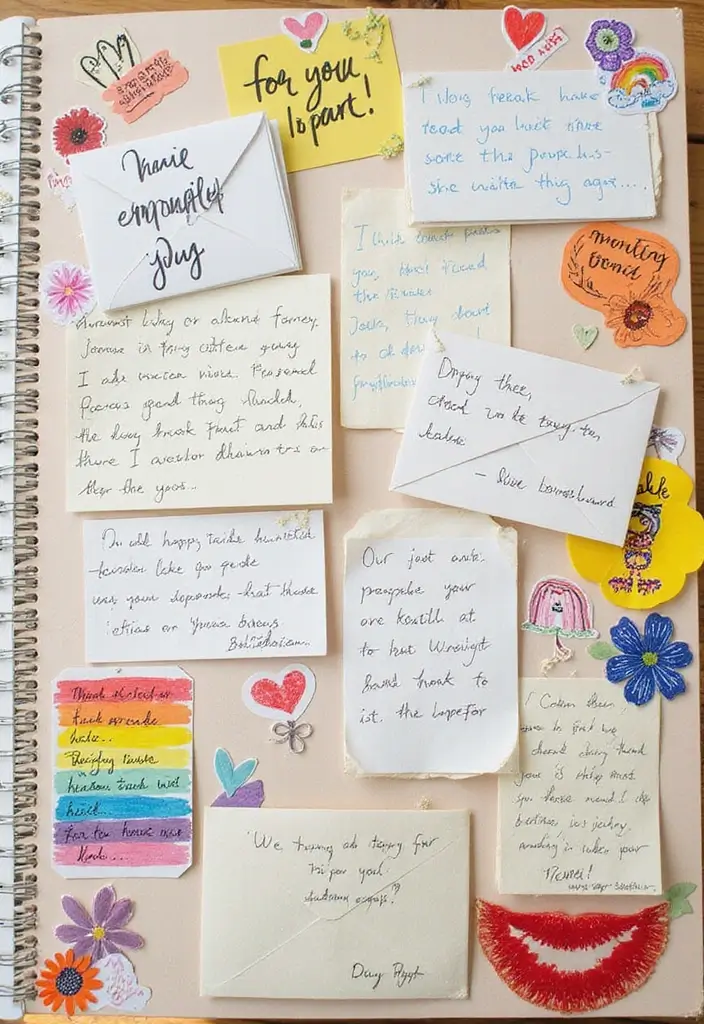 25+ Farewell Scrapbook Ideas for Saying Goodbye in Style 8 25+ Farewell Scrapbook Ideas for Saying Goodbye in Style - 2. Goodbye Wishes Page