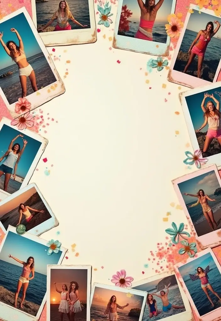 25+ Farewell Scrapbook Ideas for Saying Goodbye in Style 15 25+ Farewell Scrapbook Ideas for Saying Goodbye in Style - 3. Photo Collage Extravaganza