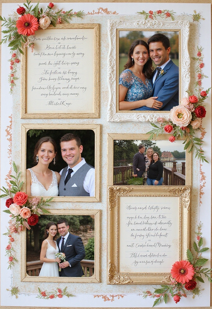 25+ Farewell Scrapbook Ideas for Saying Goodbye in Style 22 25+ Farewell Scrapbook Ideas for Saying Goodbye in Style - 4. Themed Farewell Frames