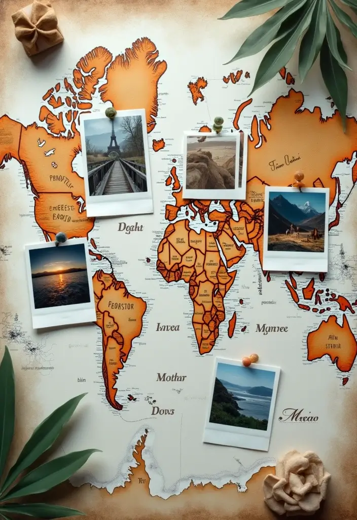 25+ Farewell Scrapbook Ideas for Saying Goodbye in Style 34 25+ Farewell Scrapbook Ideas for Saying Goodbye in Style - 6. Adventure Awaits Page