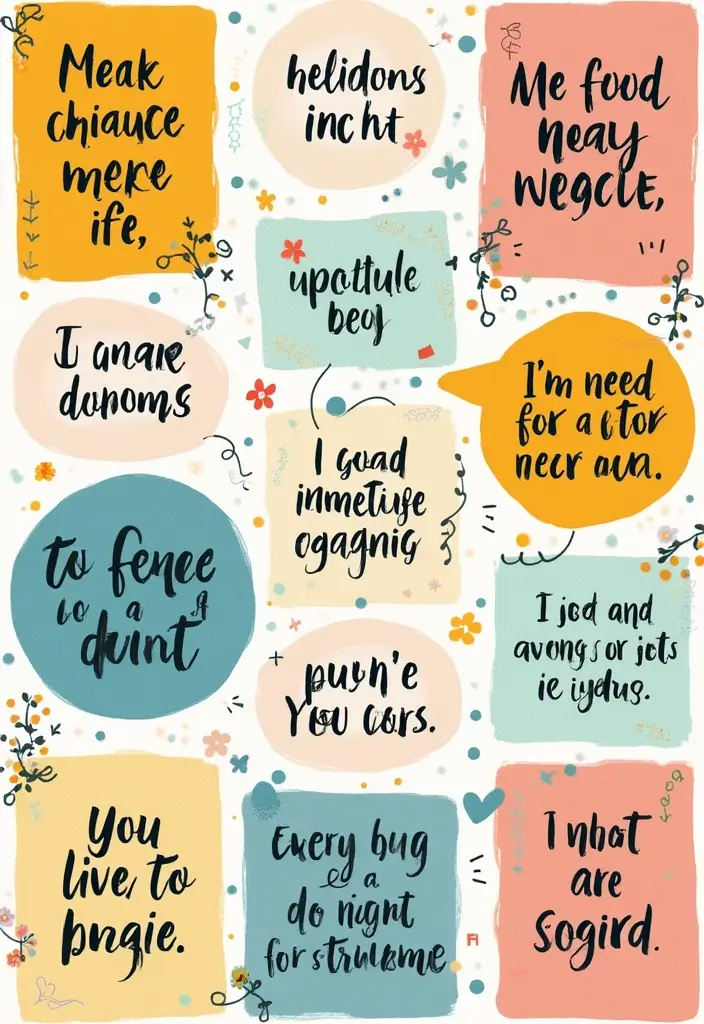 25+ Farewell Scrapbook Ideas for Saying Goodbye in Style 46 25+ Farewell Scrapbook Ideas for Saying Goodbye in Style - 8. Collage of Favorite Quotes