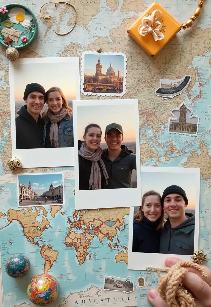 25+ Friendship Scrapbook Ideas to Celebrate Your Besties - 1. Travel Adventure Scrapbook