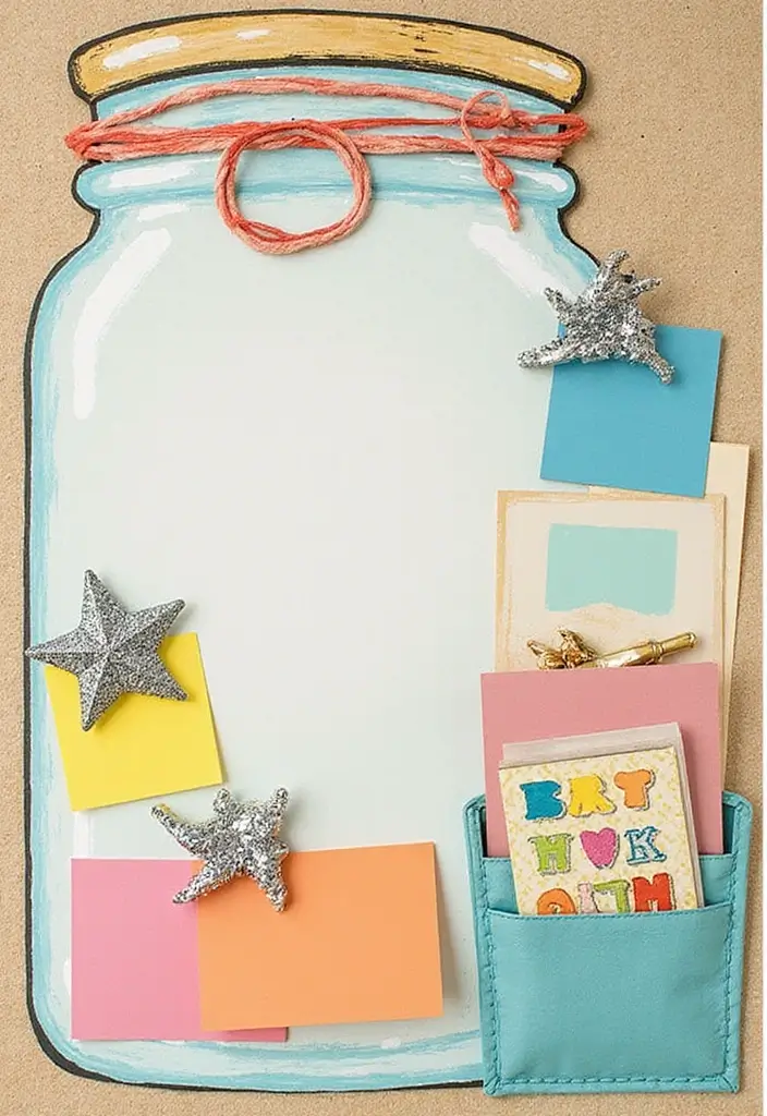 25+ Friendship Scrapbook Ideas to Celebrate Your Besties - 21. Memory Jar Scrapbook Page