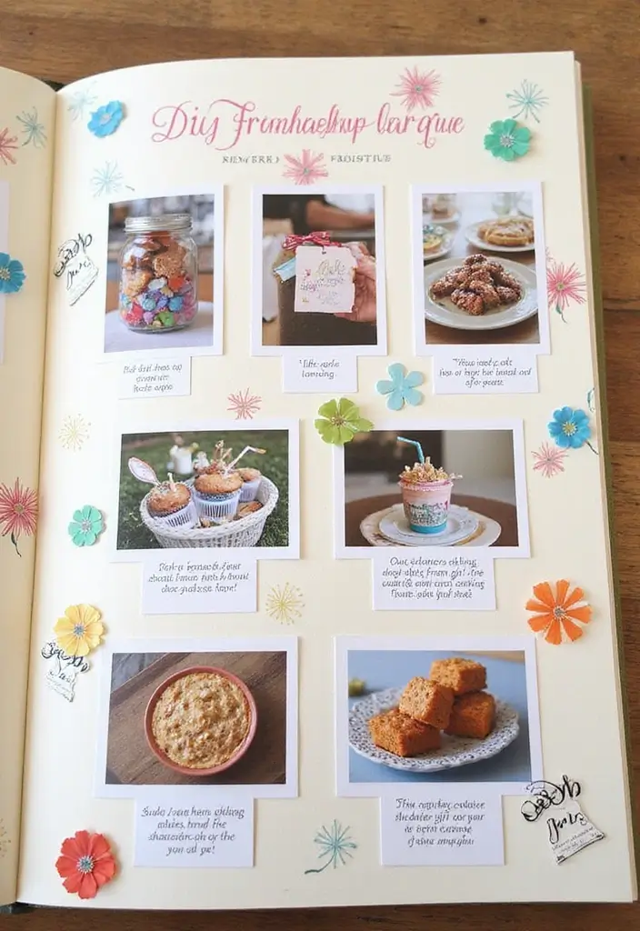 25+ Friendship Scrapbook Ideas to Celebrate Your Besties - 5. DIY Friendship Gifts Section