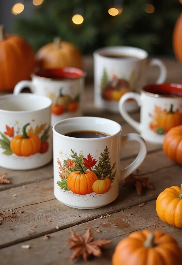 25+ Fun Mug Painting Ideas You’ll Want to Try - 15. Holiday Themes