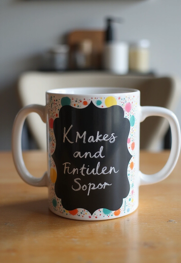 25+ Fun Mug Painting Ideas You’ll Want to Try - 19. Interactive Designs
