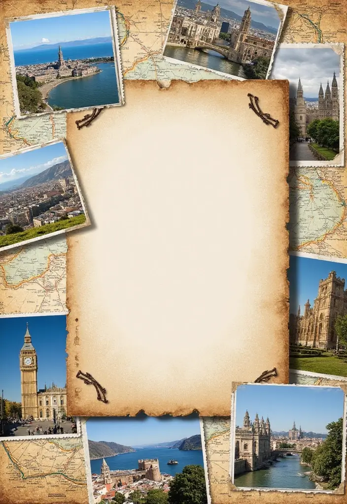 25+ Girlfriend Scrapbook Ideas to Make Her Smile - 15. Travel Diary Page