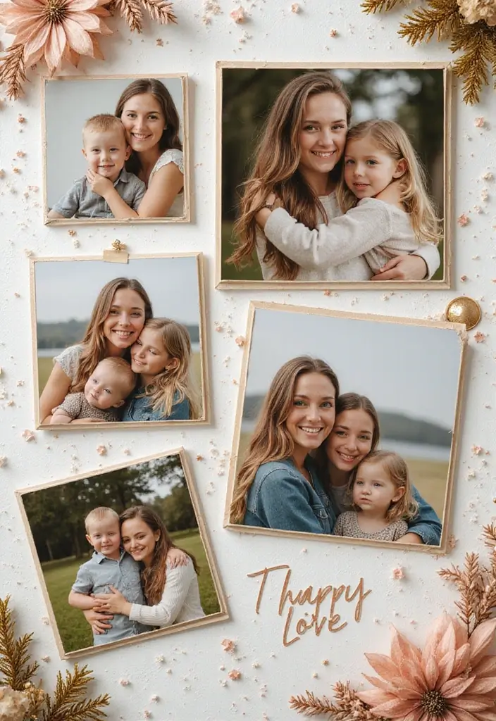 25+ Girlfriend Scrapbook Ideas to Make Her Smile - 19. Family and Friends Page