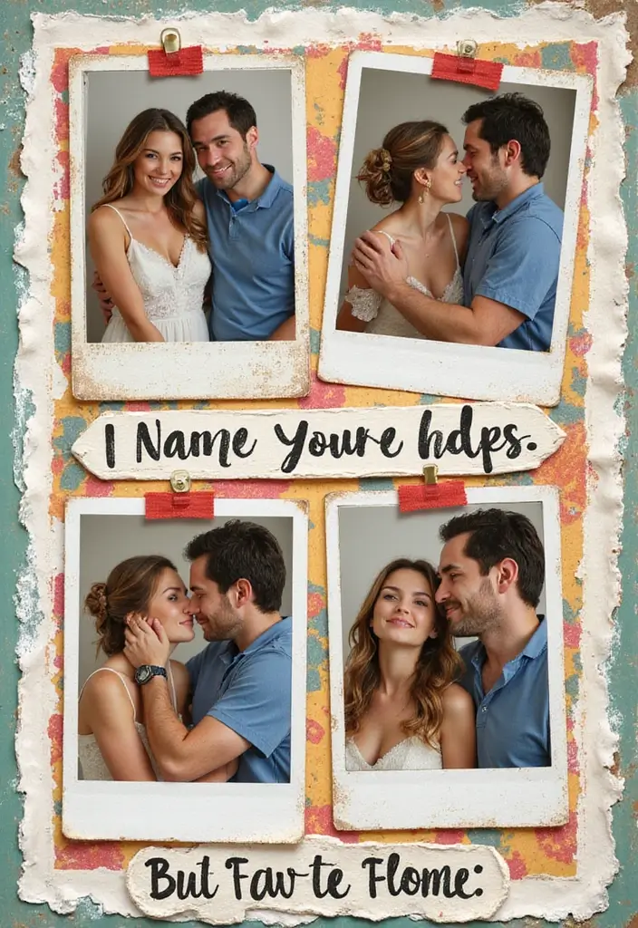 25+ Girlfriend Scrapbook Ideas to Make Her Smile - 22. A Page for Just Us