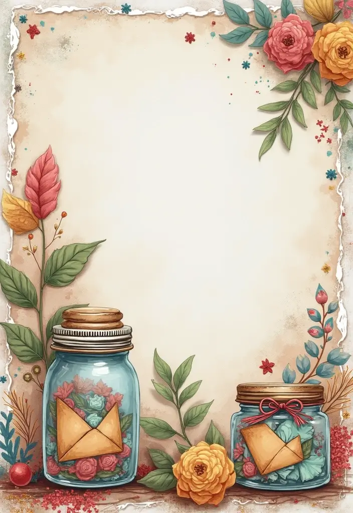 25+ Girlfriend Scrapbook Ideas to Make Her Smile - 4. Memory Jar Page