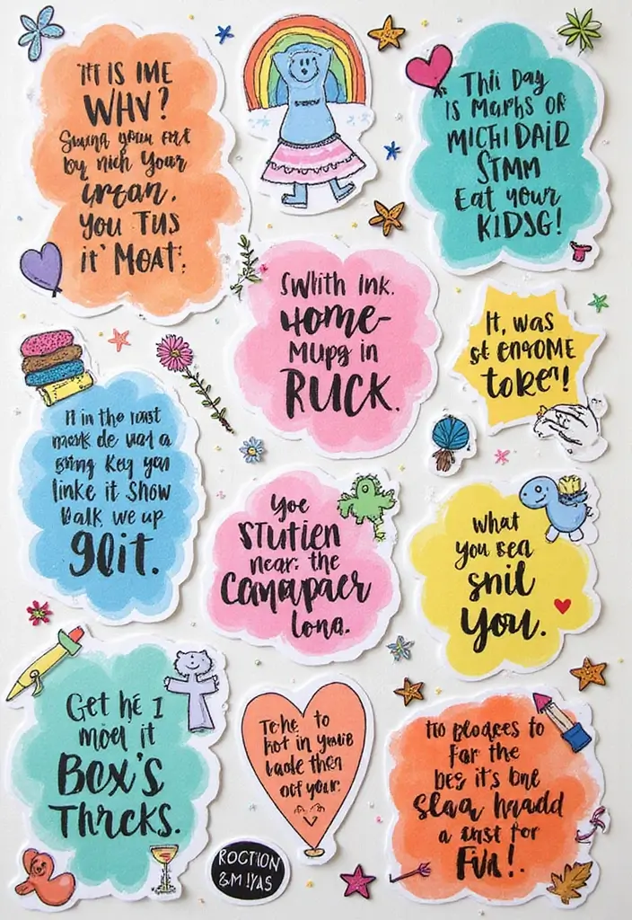 25+ Girlfriend Scrapbook Ideas to Make Her Smile - 5. Quote Inspirations Page