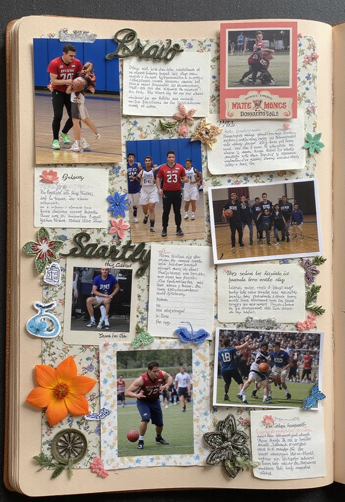 25+ Graduation Scrapbook Ideas to Remember Your Big Day - 12. Journey Through Extracurriculars