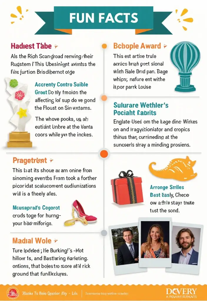 25+ Graduation Scrapbook Ideas to Remember Your Big Day - 4. Fun Facts and Accomplishments