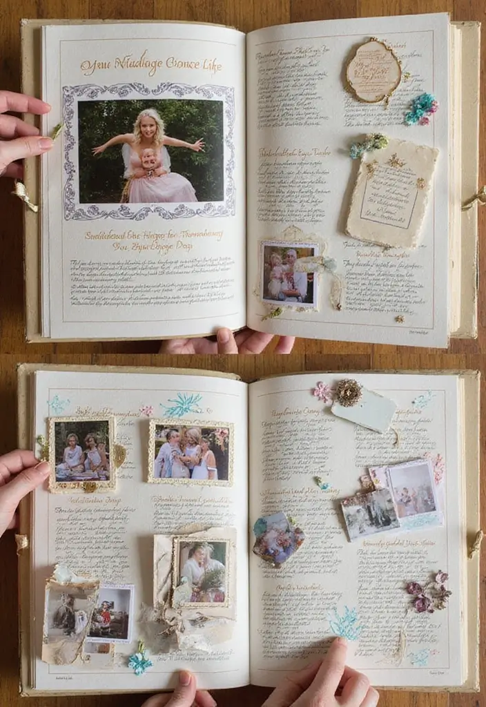 25+ Interactive Scrapbook Ideas with Pop-Ups and Flaps - 13. Special Events with Hidden Booklets