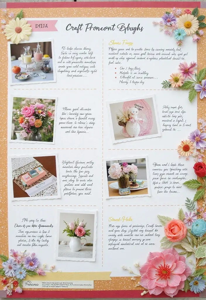 25+ Interactive Scrapbook Ideas with Pop-Ups and Flaps - 18. DIY Crafting Projects with Flip-Up Instructions